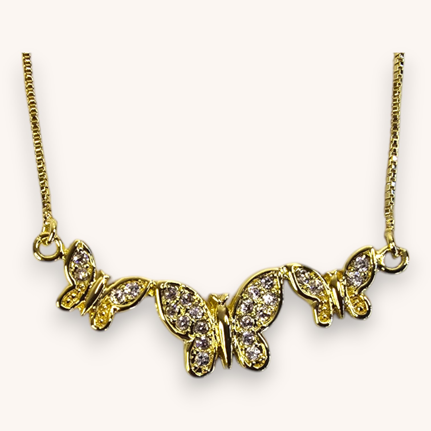 Parure trio Papillon